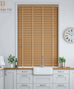 Mành gỗ treo cửa sổ đẹp – chất liệu gỗ dương cầm hãng Gracehome bản 5cm