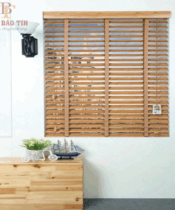 Mành gỗ cửa sổ giá rẻ mã SKK19