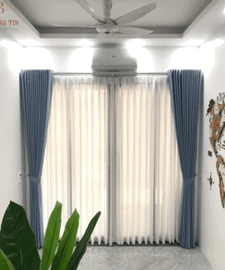 Rèm vải phòng ngủ đẹp giá rẻ mã HH2901 - 03