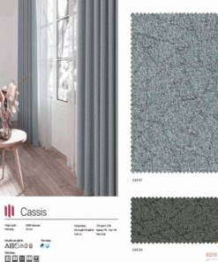 Rèm vải Hàn Quốc mã Cassis