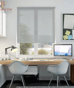 Rèm cuốn văn phòng vải lưới hãng Romano