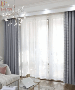 Rèm vải 2 lớp giá rẻ cho phòng ngủ chung cư mã BYG2915 - 03
