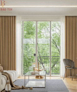 Rèm cửa vải bố chống nắng tốt mã DIM2919 - 05