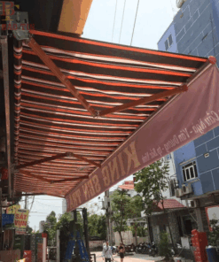 Mái hiên di động quay tay thiết kế đẹp giá rẻ mã VN001