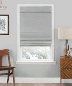 Rèm cuốn roman 2 lớp đẹp chống nắng tốt mã D014