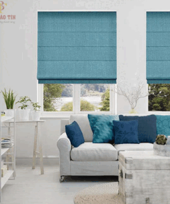 Rèm cửa sổ xếp lớp chống nắng 100% mã D021