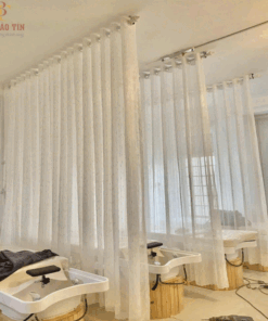 Rèm voan spa siêu đẹp giá rẻ