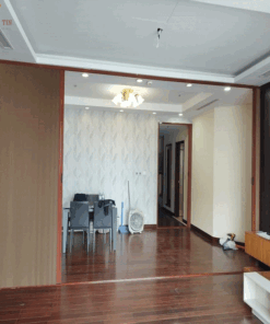 Vách Ngăn Phòng Khách và Bếp - Rèm Tổ Ong Ngăn Lạnh