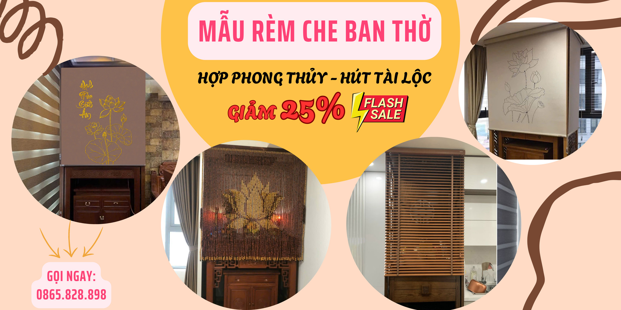 Rèm che bàn thờ