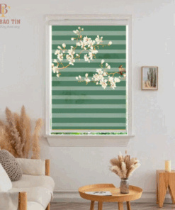 Rèm cầu vồng in tranh mã CV1312-22