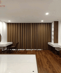 Rèm vải 2 lớp giá rẻ cho phòng ngủ chung cư mã PA2916 - 02