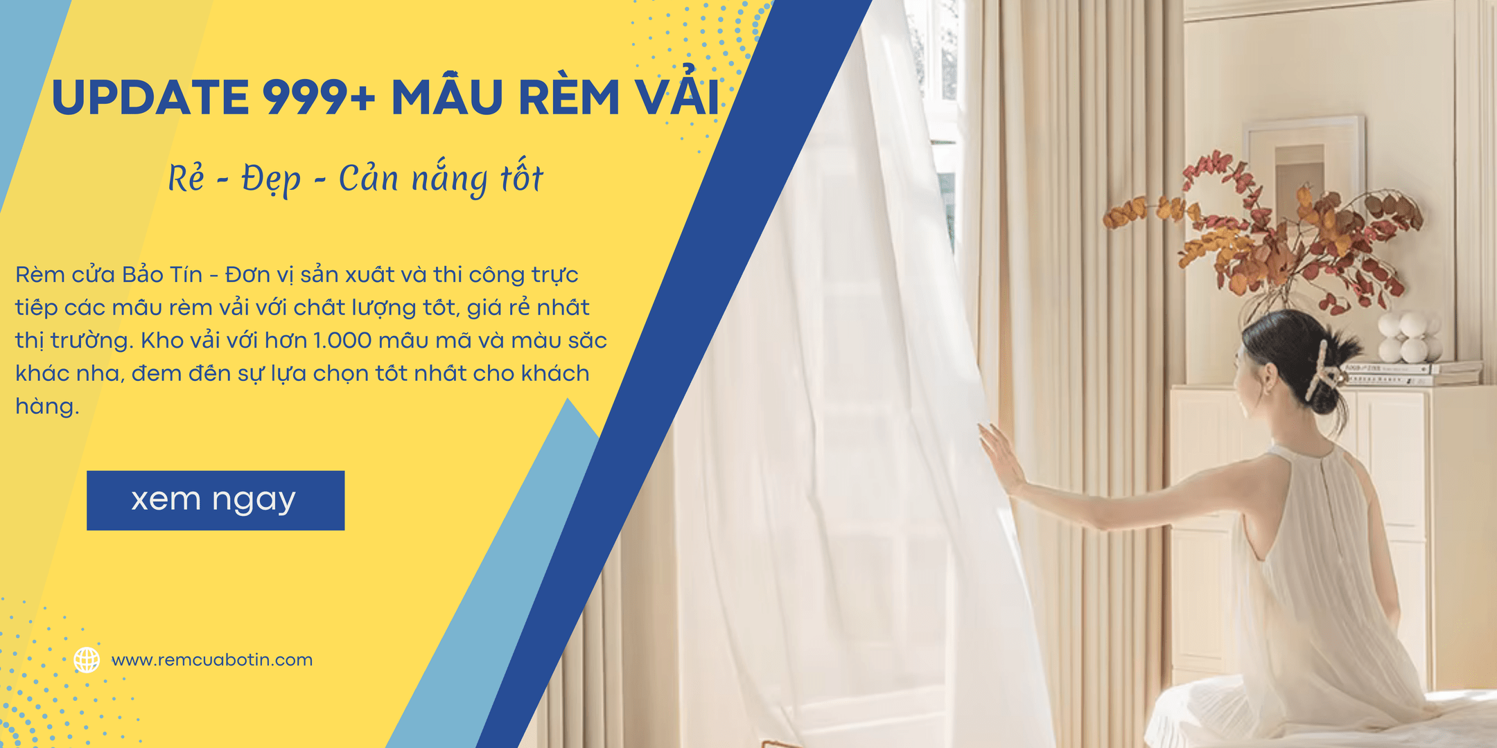 Rèm Vải Giá Rẻ
