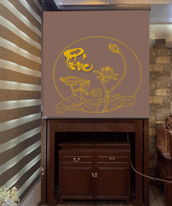 Rèm che bàn thờ