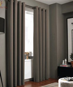 Rèm vải 1 màu đẹp chống nắng 100%