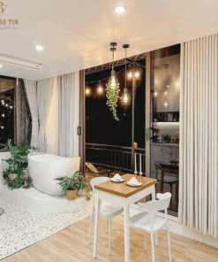 Rèm cửa chung cư cản nắng đẹp giá rẻ mã BYG2909 - 07
