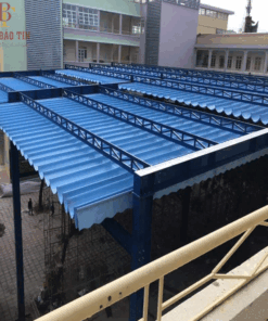 Bạt trần xếp lớp tự động – Tải trọng tối đa 10m2