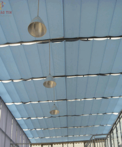 Rèm trần nhà chống nắng dạng sóng mã FT07
