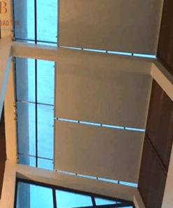 Rèm trần tấm phẳng che giếng trời mã FT14
