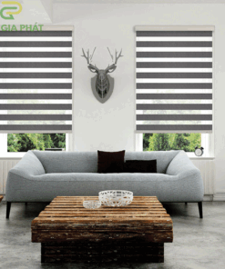 Màn cửa cầu vồng hãng Modero mã WOODLOOK