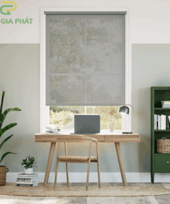 Mẫu rèm cuốn cửa sổ phòng ngủ đẹp cản nắng 100%