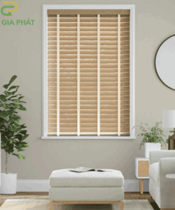 Rèm gỗ phòng khách đẹp mã SKK12