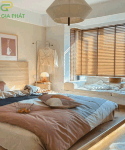 Màn cửa gỗ đẹp mã SKK02