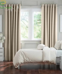 Rèm vải 2 lớp đẹp cho phòng khách chung cư DIM2919 - 02