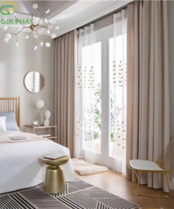 Rèm vải 1 lớp cản nắng tốt giá rẻ BYG2915 - 01