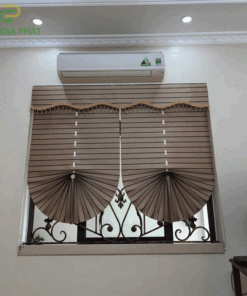 Rèm roman 1 lớp đẹp cản nắng 100% mã D011