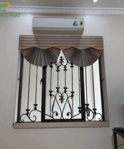 Rèm roman cửa sổ giá rẻ mã D017