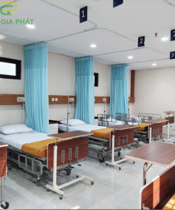 Rèm trắng mỏng ngăn giường cho Spa