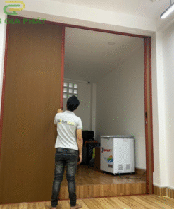 Vách Ngăn Phòng Khách và Bếp - Rèm Tổ Ong Ngăn Lạnh