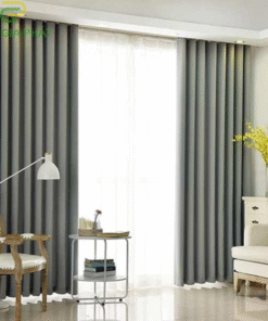 Rèm vải phòng khách cản nắng tốt mã V2906 - 05