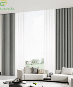 Rèm vải bố đẹp cản nắng cho nhà hướng tây
