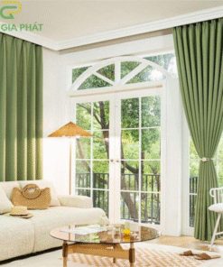 Rèm vải cửa sổ nhỏ giá rẻ cho phòng ngủ chung cư mã V2905 - 08