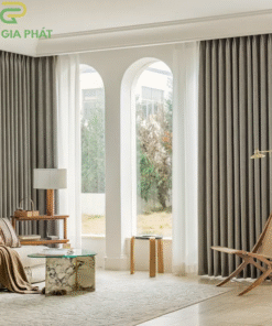 Rèm vải phòng khách giá rẻ mã HH2901 - 01