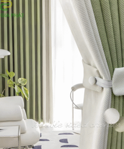 Rèm vải cản nắng tốt phong cách Hàn Quốc mã V2906 - 02