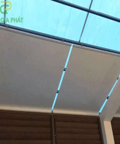 Rèm trần che mái kính dạng phẳng mã FT12