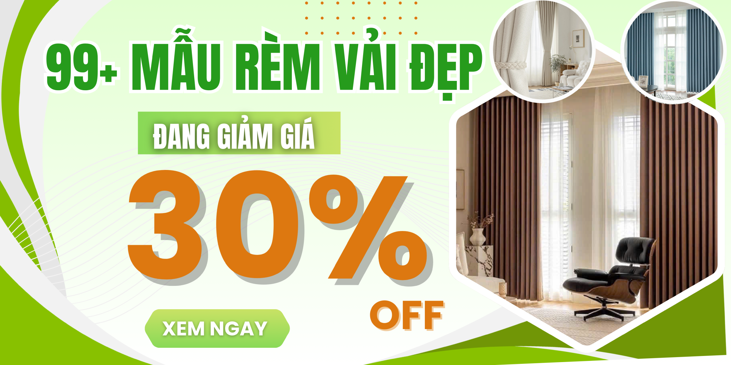 Rèm Vải Giá Rẻ