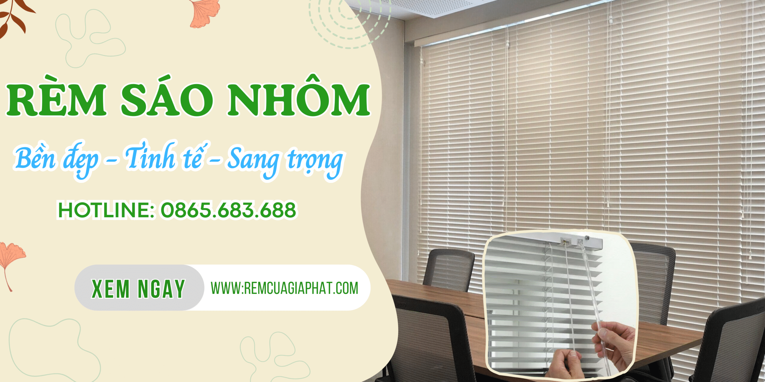 Rèm sáo nhôm