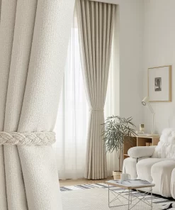 Mẫu rèm vải đẹp giá rẻ cho cửa sổ phòng ngủ mã BYG2909 - 02
