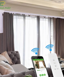 Động cơ Rèm Vải Mở Ngang Model: SOMFY Glydea 60E RTS