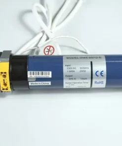 Rèm trần tự động IHOME hệ xếp lớp lô cuốn cáp, thanh ray U treo