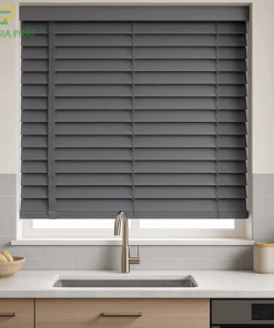 Rèm gỗ bản 5cm hệ 1 dây hãng Modero mã BW1103