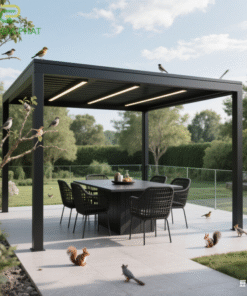 Động cơ Bạt Xếp Ngoài Trời IHOME Model: IH59-120/9ME