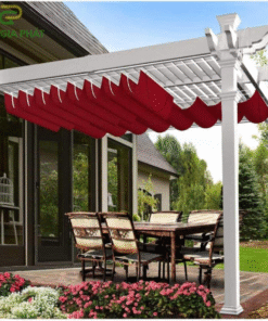 Động cơ Bạt Mái Hiên Ngoài Trời WINSUN Model: AM45 50/12E